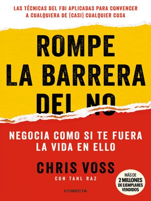cover image of Rompe la barrera del no